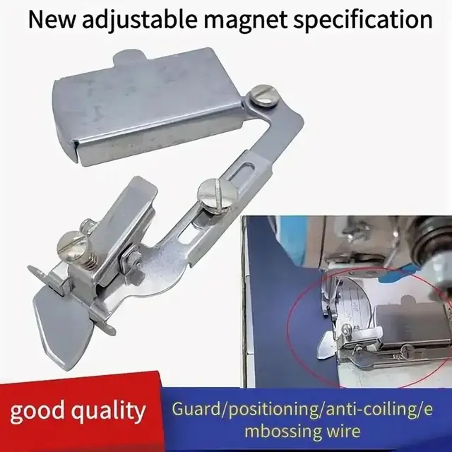 Multifunctional Magnet Fixed Gauge Anti Roll Edge Positioning Sewing  Machine Accessories Universal Sewing Tool Accessories - AliExpress