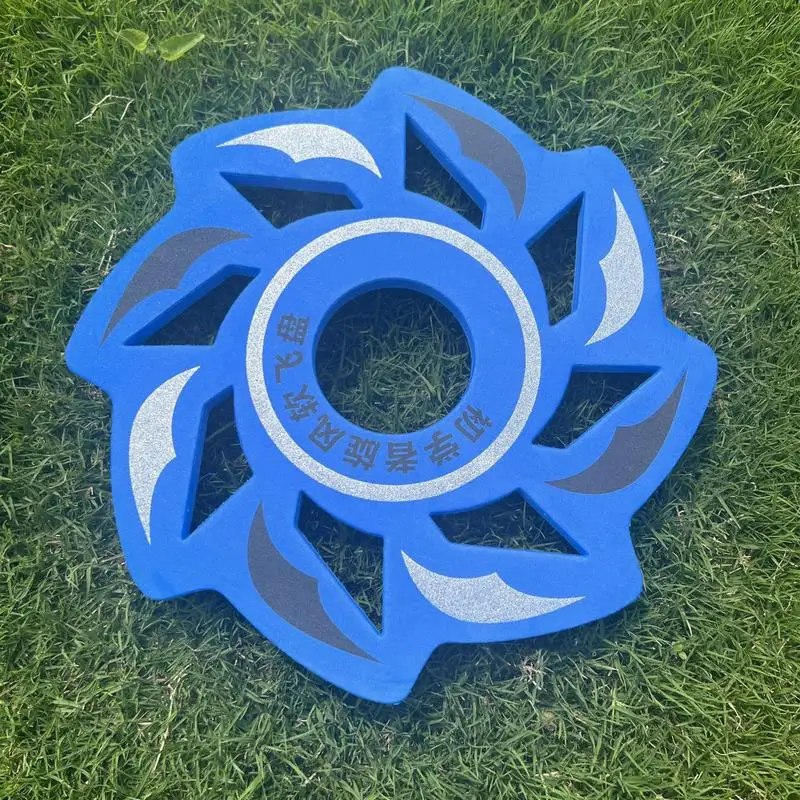 EVA 플라잉 스피너 장난감, 물 흡수 디스크, 부드러운 가장자리, 부모-자녀 상호 작용, 여름 물 장난감