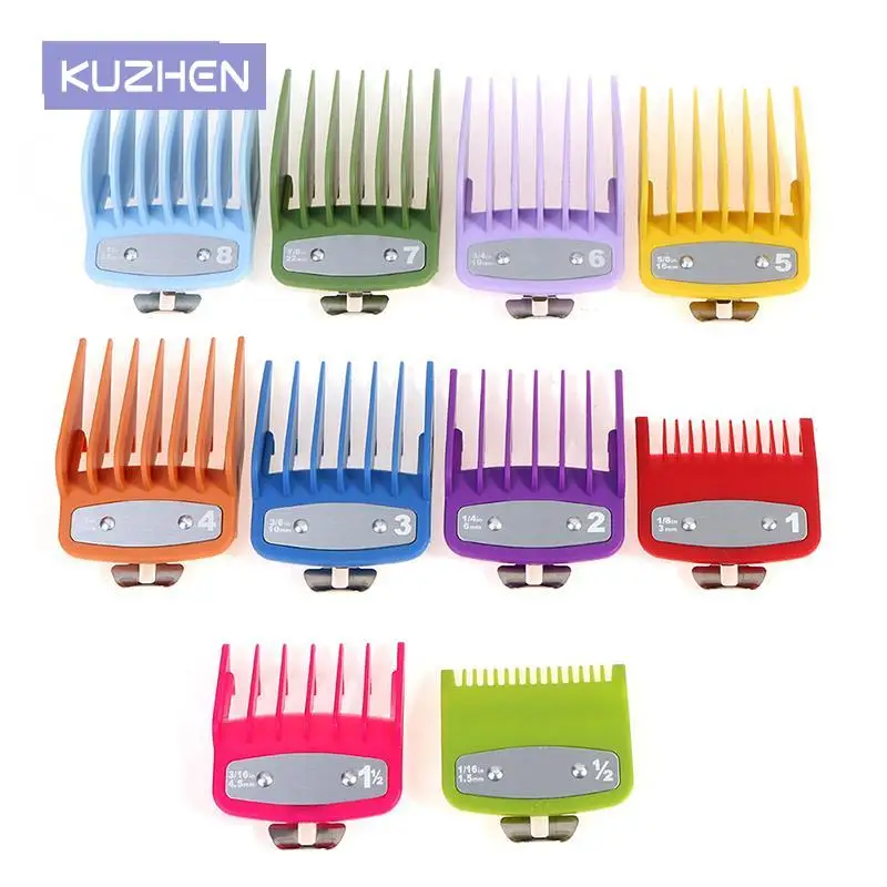 

2/8pcs 1.5mm-25mm Hair Clipper Limit Comb Guide Attachment Set For Wahl Hair Clipper Shaver Haircut Accessories