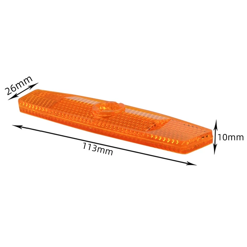 4pcs/set Bike Bicycle Spoke Reflector Safety Warning Light Safety Wheel Rim Reflective Lamp Mount Vintage Clip Tube Reflector bike accessories