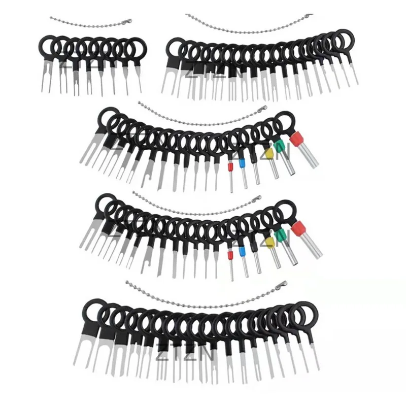 36 Pcs Car Plug Terminal Removal Tool Electrical Wire Crimp Connector Stainless Steel Pin Extractor Picker Extractor Set