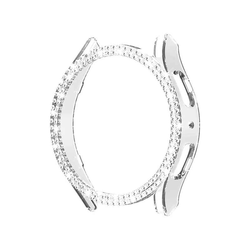 Elegant Bling Diamond Bumper Case for Smartwatches - Fashion Accessory Cover
