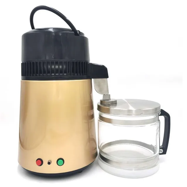 Red or Gold Model Water Distiller 4L 750W Dental Distilled Water