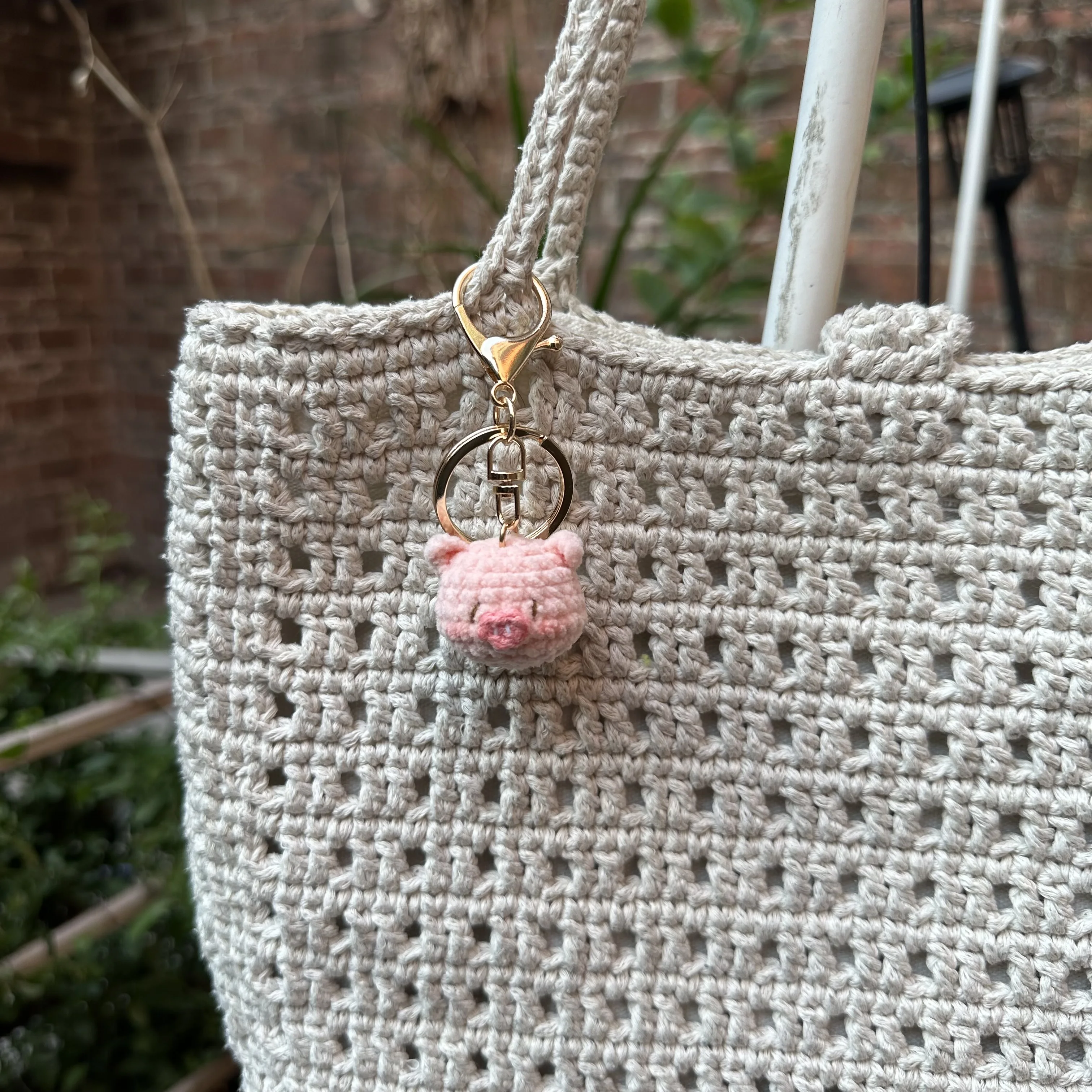 Mini Crochet Animal Keychain – Bunny, Chick, Cat, Dog & More
