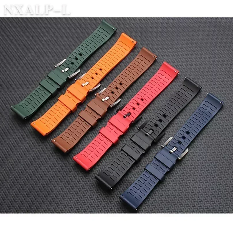 รูปสินค้า สายนาฬิกาซิลิโคน กันน้ำ ปรับขนาดได้ สำหรับ Rolex Seiko