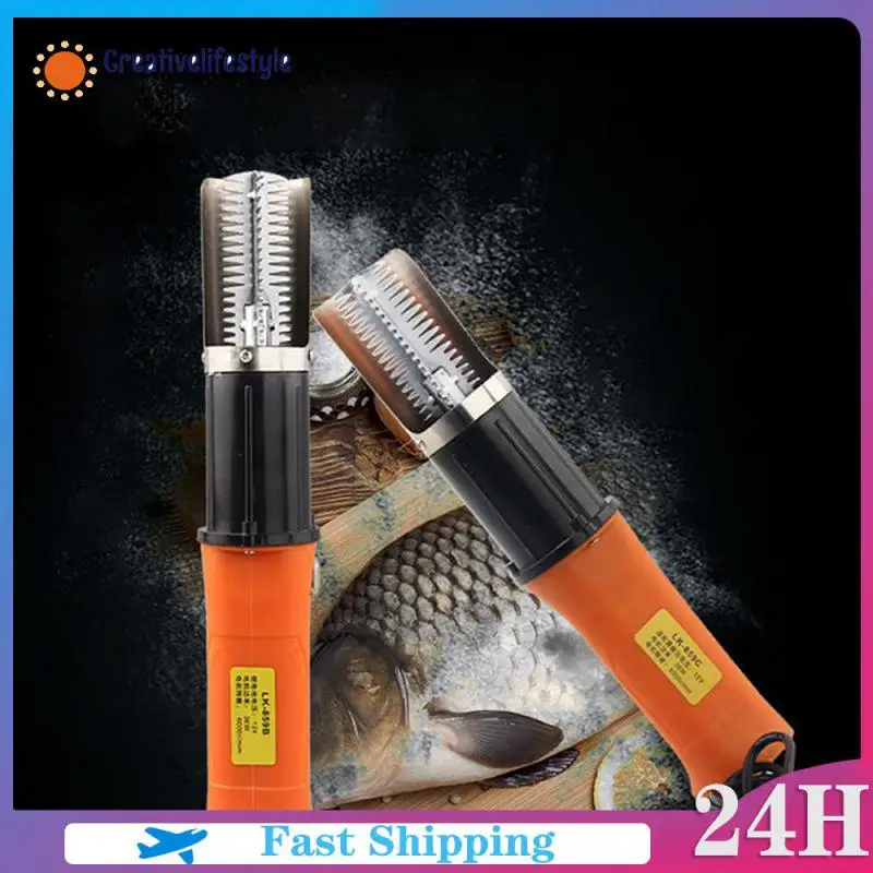 

Seafood Tools 6000 RPM Fish Scale Planer Fishing Scalers Scraper EU Plug Electric Fish Scaler Cordless Fish Remover Cleaner