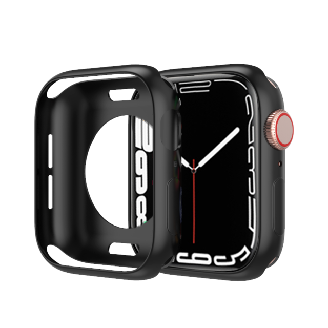 For Apple Watch Case 38mm 40mm 44mm 41mm 45mm 42mm Bumper Screen Protector Case Apple Watch Strap Series 4 5 se 3 6 7 Band