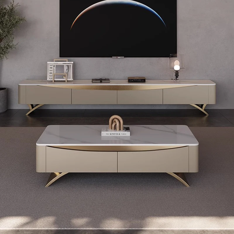 쇼케이스 영화 TV 스탠드 랙 벽난로 콘솔 선반, Mebel 모니터, LED 캐비닛 TV 스탠드, 나무 TV 룸 가구