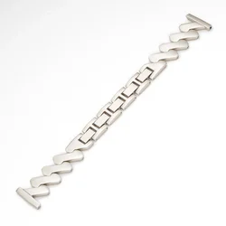 Elegant Stainless Steel Watch Band - Luxury Women's Strap - Amazfit BIP (Starlight band)