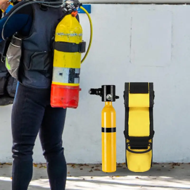Portable Oxygen Backpack 0.5L Oxygen Cylinder Tank Bag Scuba Oxygen Tank Carrier Holder Lightweight Respirator Bag Functional 5