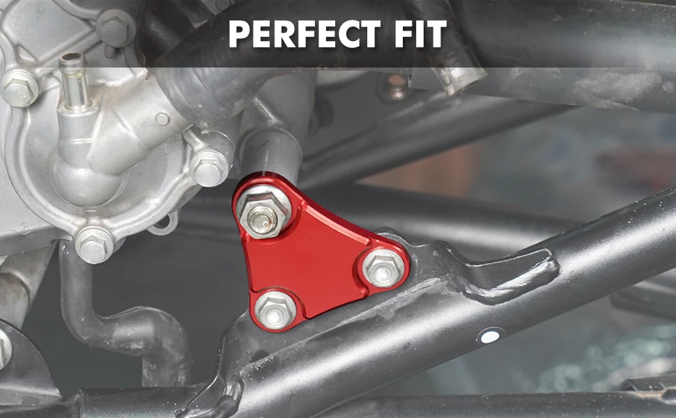 Für Honda TRX 450R Motorhalterungen für ATV HONDA TRX450ER TRX 450ER Aluminium # 50351-HP1-600 Vierfach-Motorlager – Detail 5