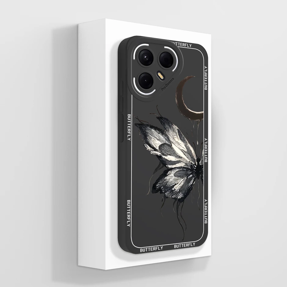 Artistic Oil Painting Style Soft Silicone Anti-Drop Phone Case Cover
