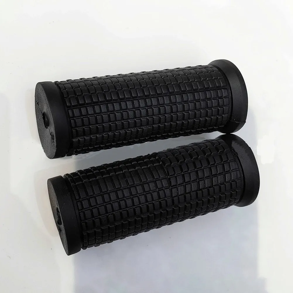 Bike Handlebar Grips Pair For Twists Shifters Bicycle HandleBar Grip Cycling Replacement Parts Bikes Parts 75mm TPR-Rubber Grip