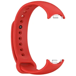 Soft Silicone Sport Wristband - Replaceable Strap for Smart Watch Accessories (Original Red)