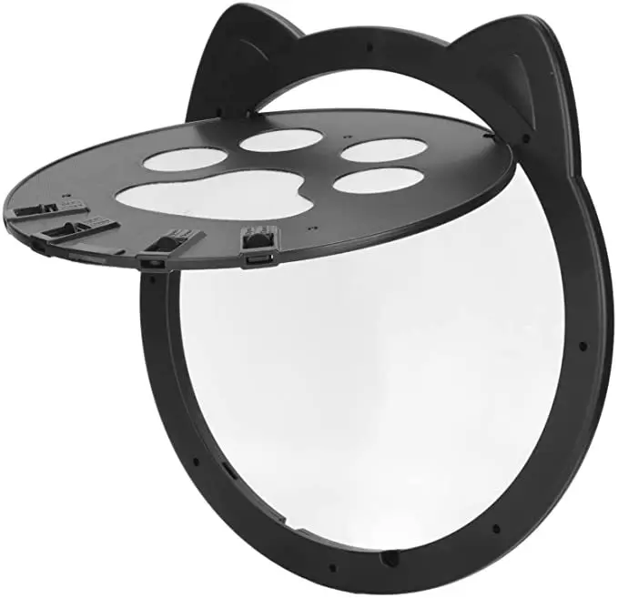 Title 15, Dog Cat Flap Door Pet Cat Inside Door Lockable ...