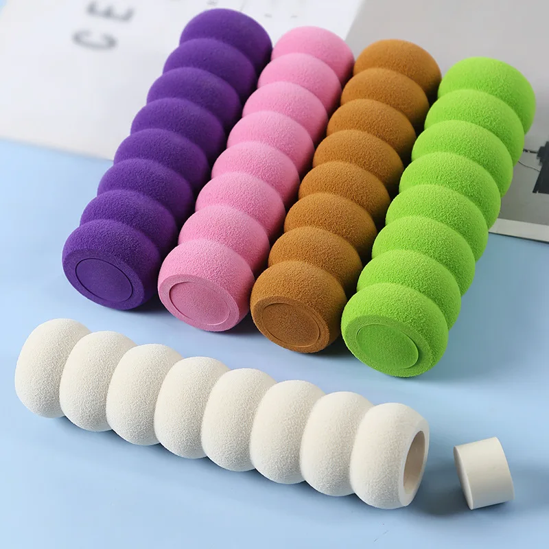 1PC Soft Rubber Crash Pad Door Handle Stopper Round Door Knob Foam Cover Furniture Protector Kids Safety Protector Static-free door knob covers
