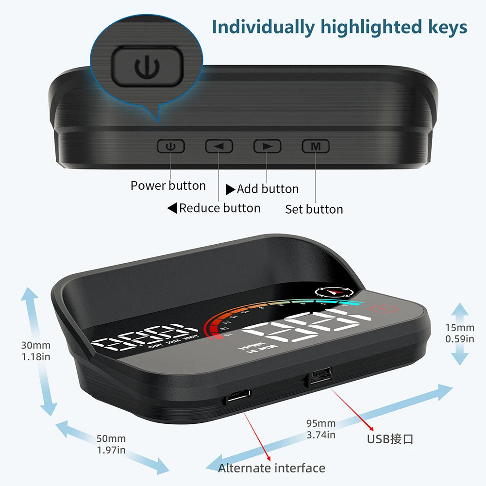M22 ڵ ӵ GPS HUD º ǻ Ʈ ڵ   ,  ü ڵ ׼, 1 ,  