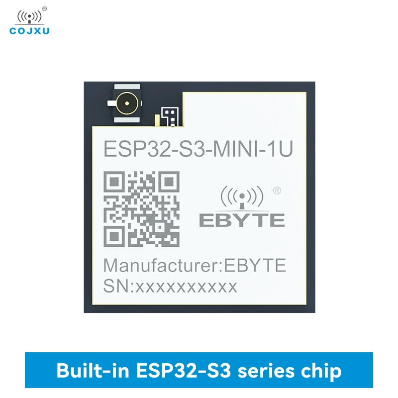 ESP32-S3 Wifi Bluetooth Module CDEBYTE ESP32-S3-MINI-1U ESP32 Dual Core Low Power Consumption IPEX 20dBm 200M Bluetooth Mesh