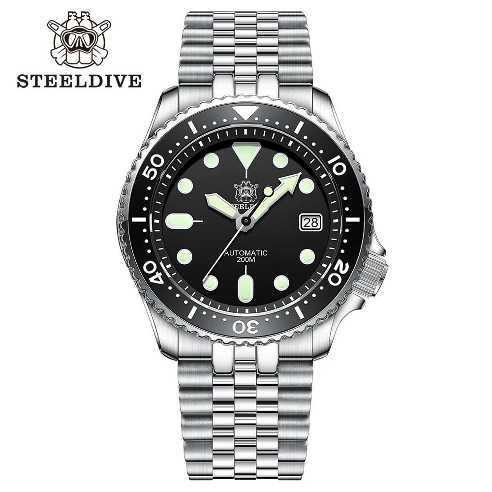Mechanical Watch For Men STEELDIVE SD1996 Japan NH35