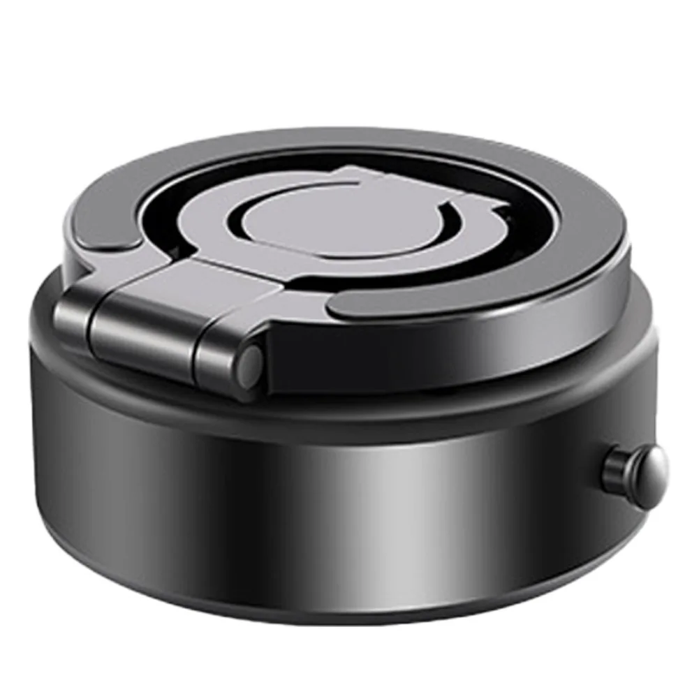 Magnetic Car Phone Holder Car Dash Phone Mount Tri-fold Foldable Phone Stand Hands Free Smartphone Support Car Accessories