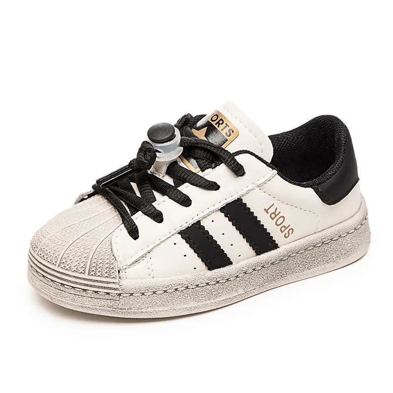 Children's Shell Headboard Shoes Spring and Autumn New Boys' Sports Shoes for Boy and Girls Lightweight Running  Dirty shoes 5