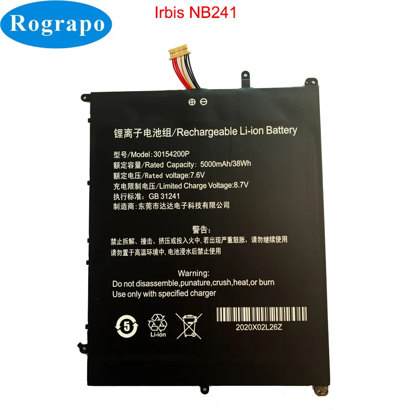 Irbis nb241 разъем питания