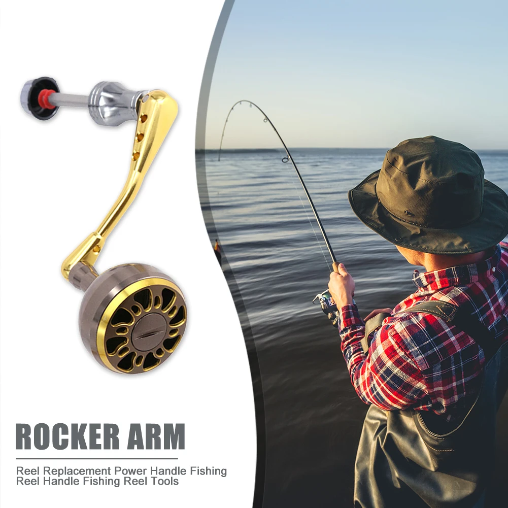 Spinning Reel Metal Handle For Nasci Sahara Sedona Rocker Arm Crank