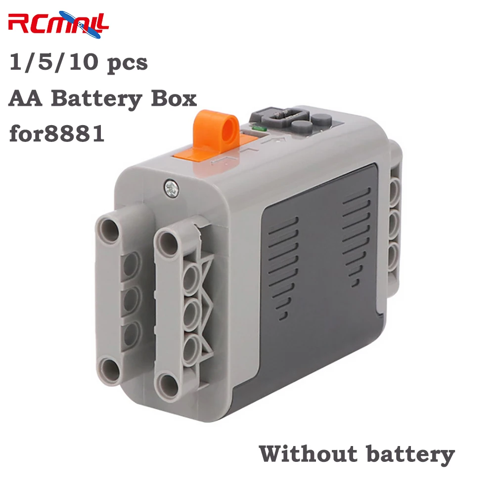 

1/5/10pcs AA Battery Box Compatible with Legoeds Power Group MOC Technology PF Building Block Toy Power Function Accessories