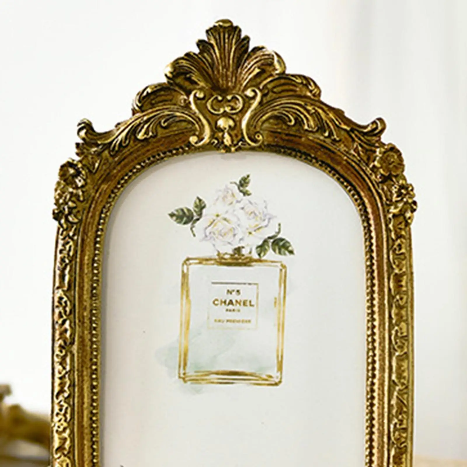 

Picture Frame Vintage Photos Photo Holder Decor Bedroom Baroque Frames