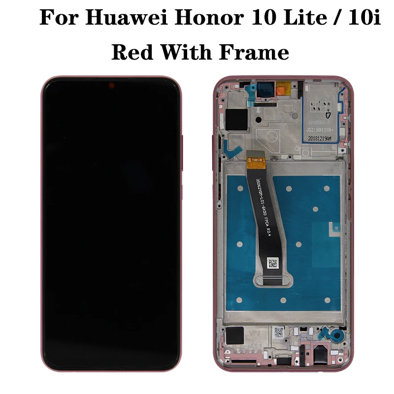Display LCD Touch Screen Per Huawei Honor 10 Lite HRY-LX1 - Ricambio Digitizer Nero