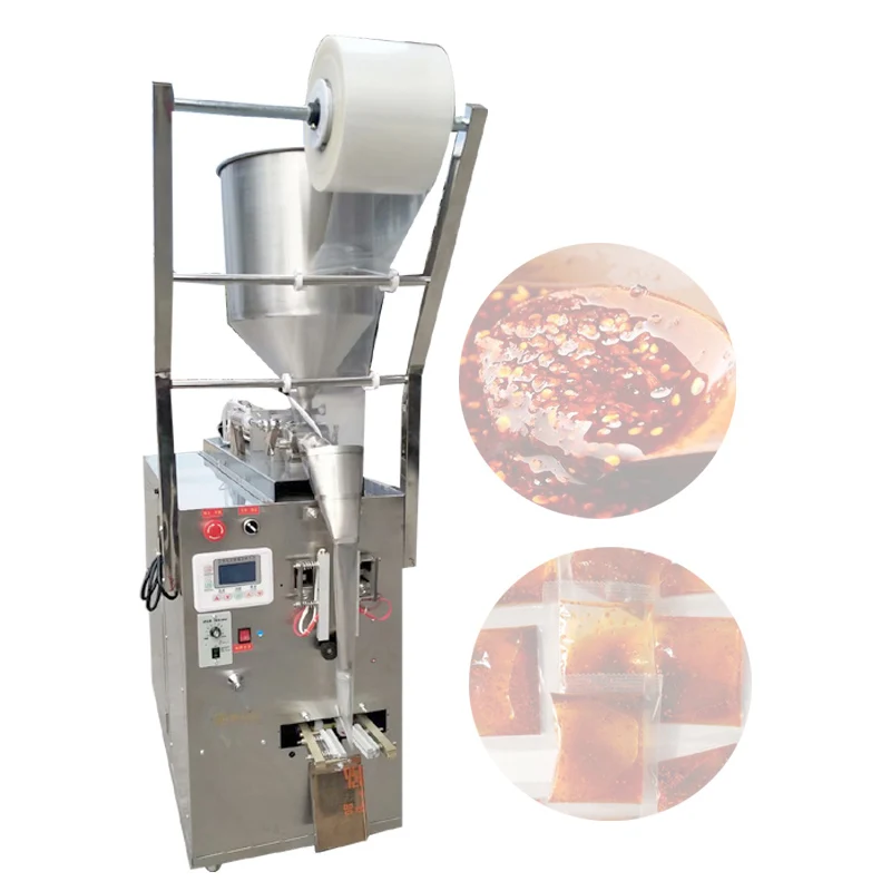 

Pneumatic Paste Liquid Packing Machine Stainless Steel Commercial Filling Sealing Packaging Machine