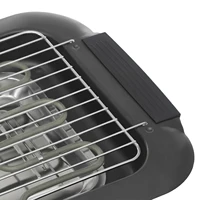 Grill électrique 2000W 6 vitesses gril de table électrique gril de barbecue de comptoir léger 3