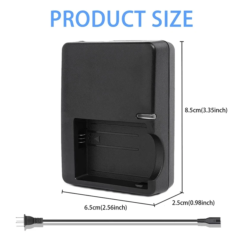 Universal Battery Charger for Canon LP-E5 Series Cameras