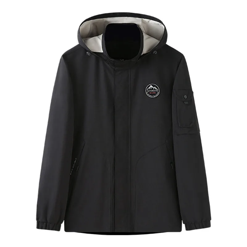 New in Jackets Motorcycle Jacket Men's Winter Coat Parkas Hooded Clothes Coats Man Military Mountaineering Cold Cardigan & Short