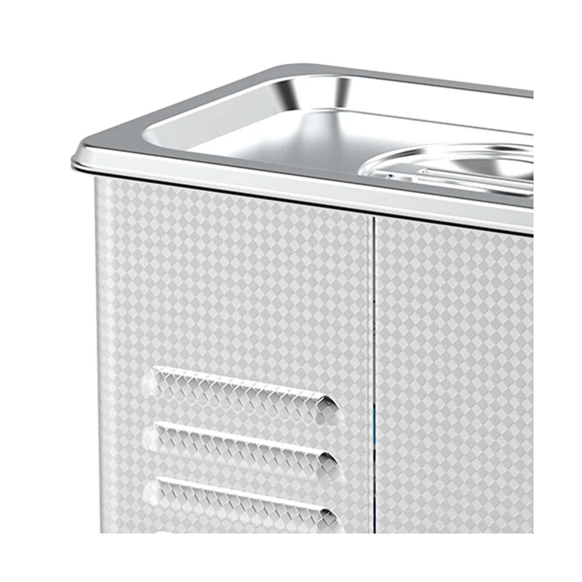 가정용 디지털 시계 쥬얼리 초음파 클리너, 스테인리스 스틸 욕조, EU 플러그, 60W, 800ml