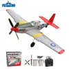 New P51D RC Airplane One-key Aerobatic 2-Ch/4-Ch RC Plane RTF Mustang Aircraft W/Xpilot Stabilization System (761-5 RTF) 1