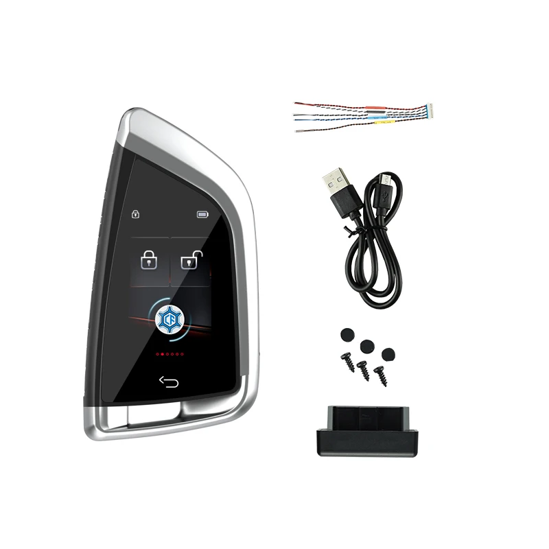 Factory supply Kaifute New model CF568 smart LCD key Universal car for all cars with Push start button less entry