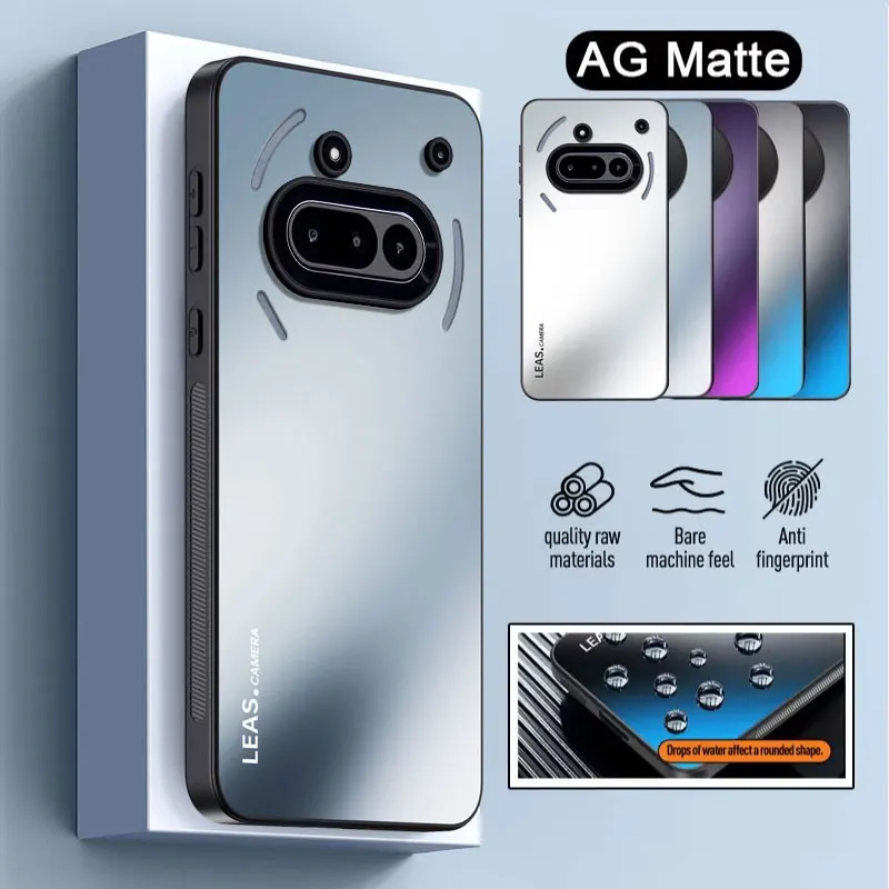 AG Matte Shockproof Case For Nothing Phone 3A Pro 2A Plus Phone 2 1 Frosted Hard Bumper Phone Cases Anti-fingerprint