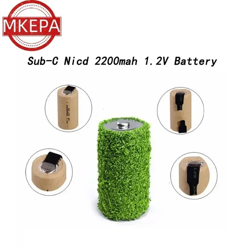 Cacciavite Trapano Elettrico Batterie SC 1.2V 2200mAh Sub C Ni-Cd Batteria Ricaricabile Con Linguetta Utensile Elettrico NiCd SUBC Celle - Image 5