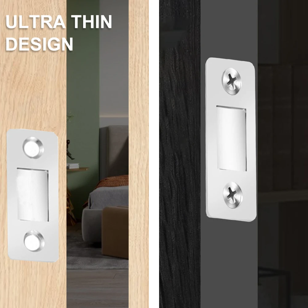 Home Magnetic Door Catch Cabinet Magnets Closer Furniture Magnetic Suction Adhesive Tape Cupboard