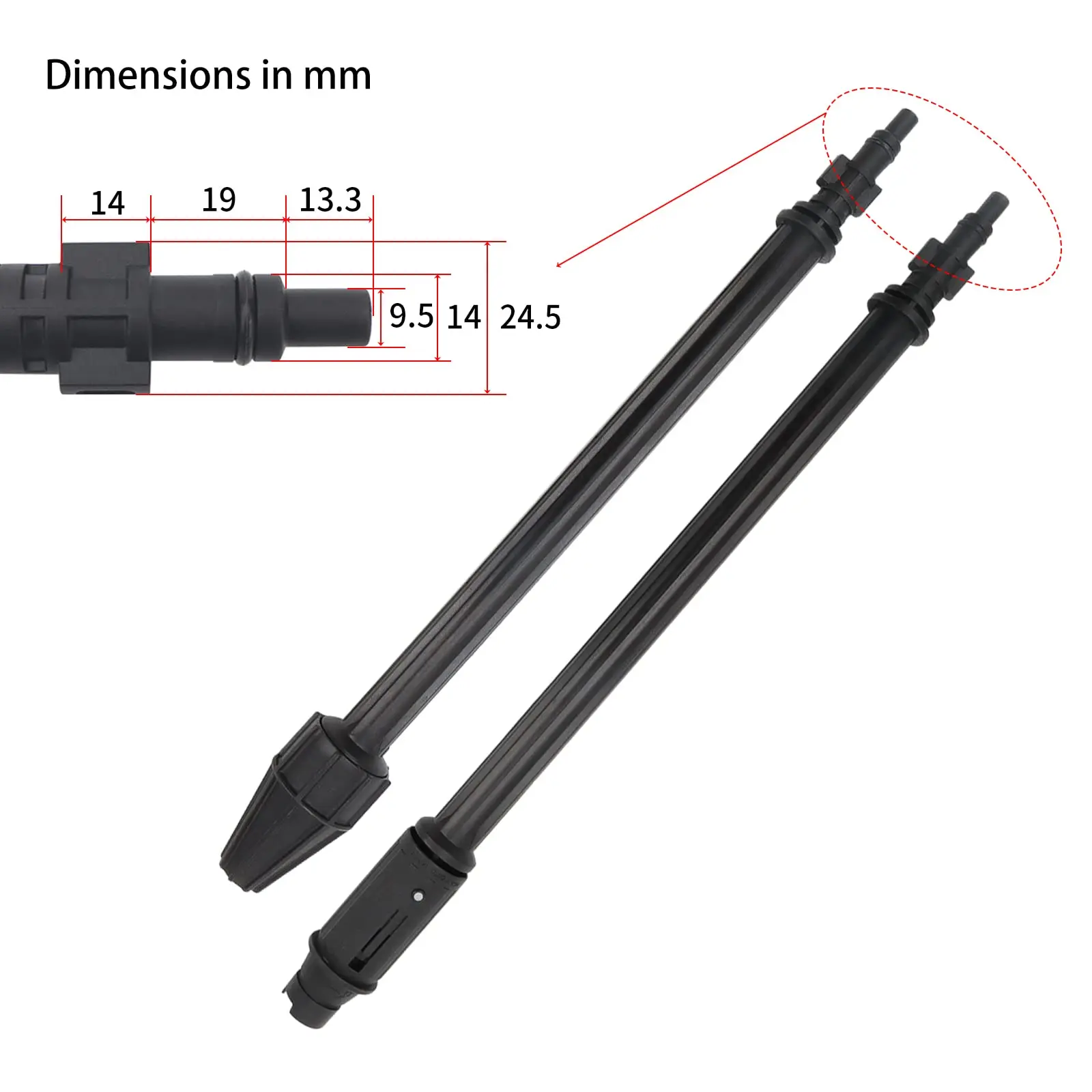 Buse Turbo Pour Nettoyeur Haute Pression - Compatible Lavor, Comet, VAX