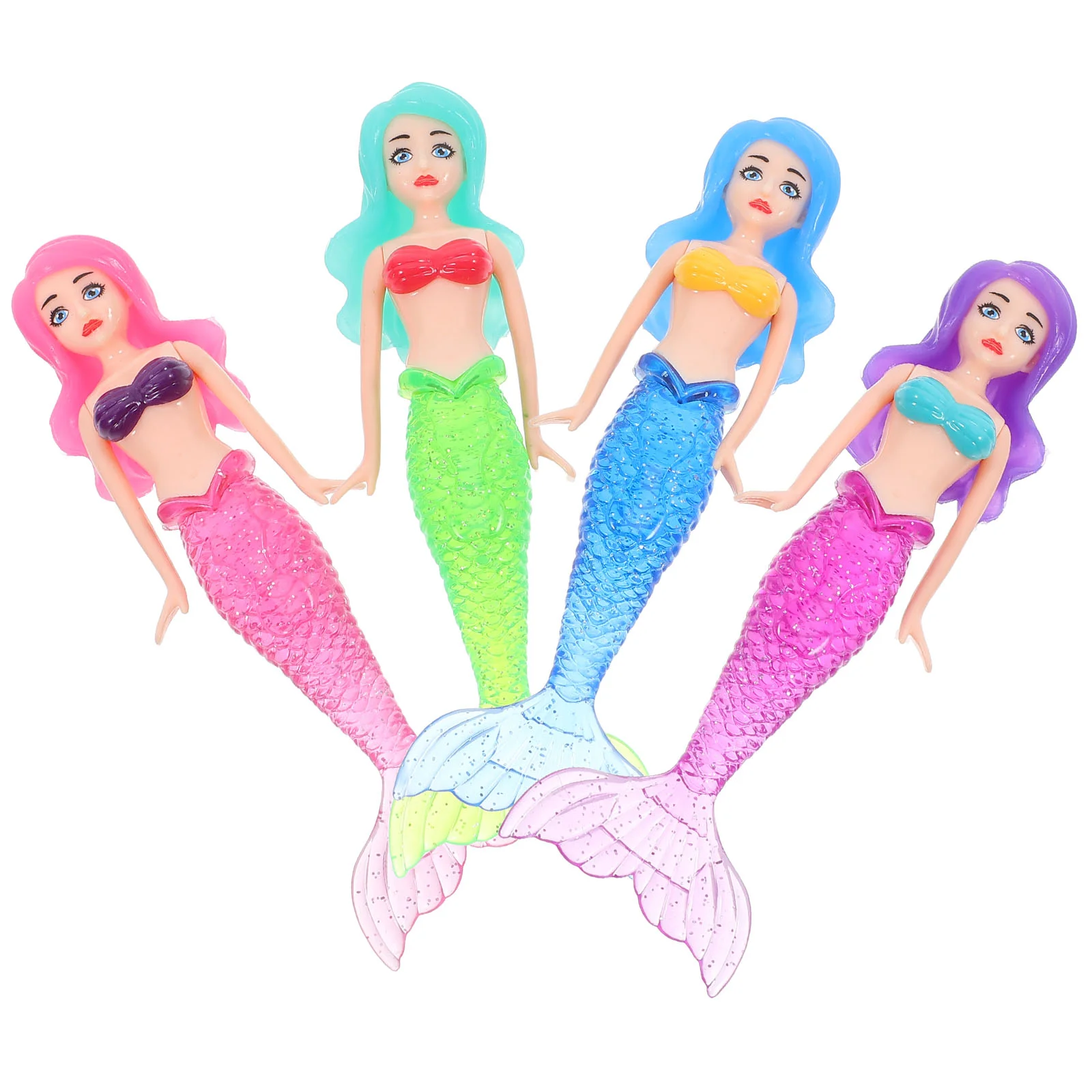 

Diving Toys Plastic Mermaid Dive for Girls Summer Ahock Swimming Pools