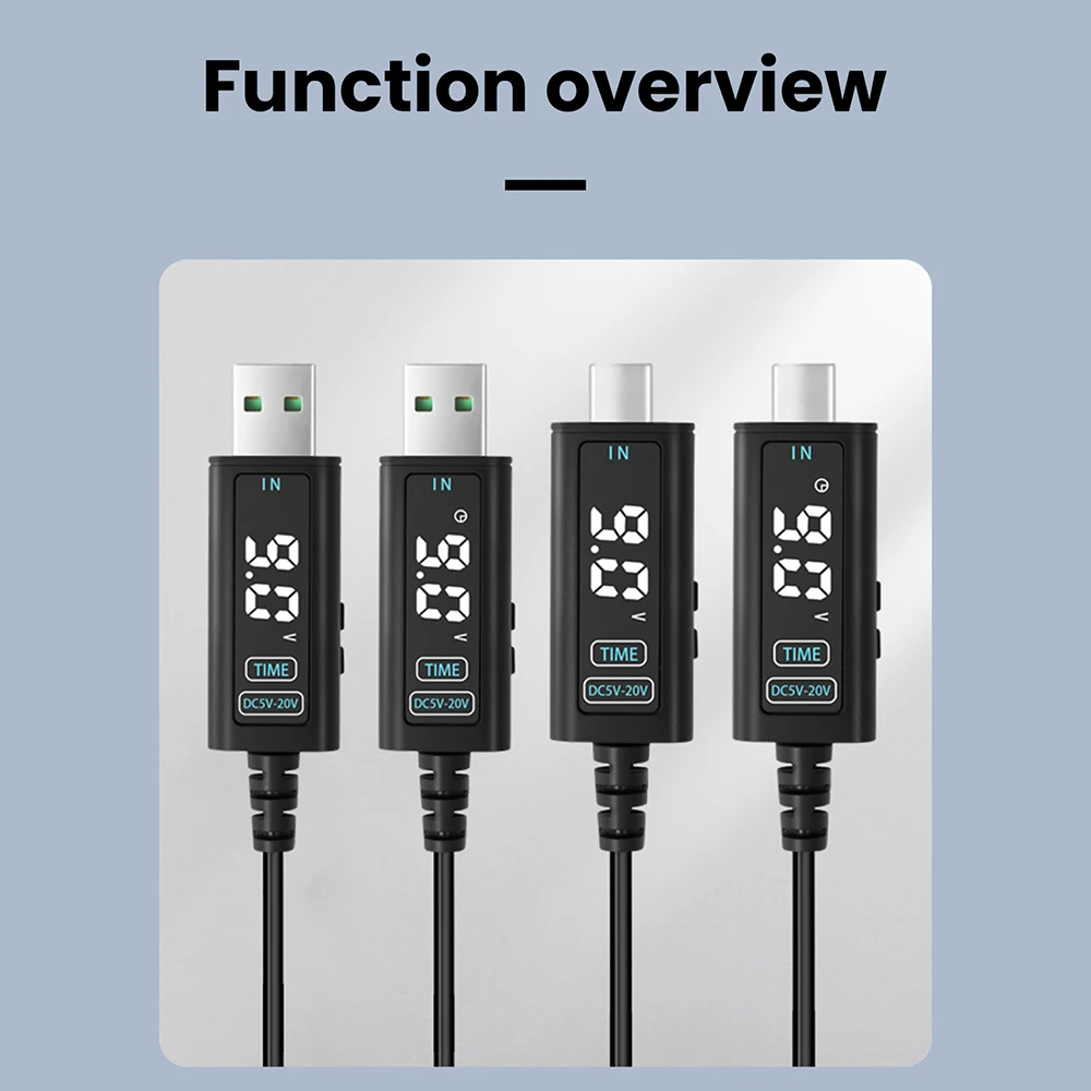 USB/Typ-C-Boost-Kabel DC 5 V auf 12 V, 20 V, einstellbarer Spannungswandler mit Legierungsanschlüssen für Router, Laptop, schnelles Aufladen – Detail 5