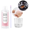 Clean Nail Degreaser Liquid Set Remove Excess Polish Gel Layer Slip Solution Acrylic Extension With UV Brush Crystal Cup Tools 1
