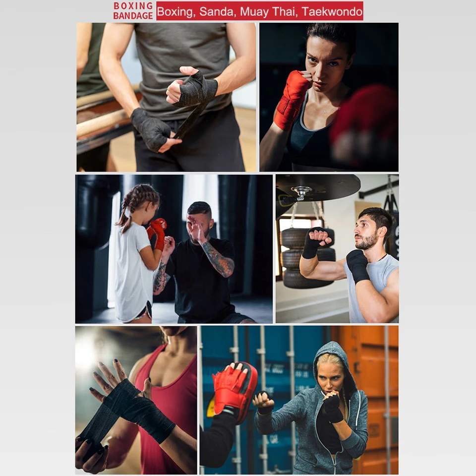 LYEAA Bandage-Handschuhe Für Kampfsport - Elastische Handwickel Für Boxen, MMA Und Muay Thai