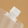 20PCS  Large Plastic Drinking Spout Packaging Bags with Handle for Beer Juice Beverage Stand Up Storage Reusable Liquid Pouches 3