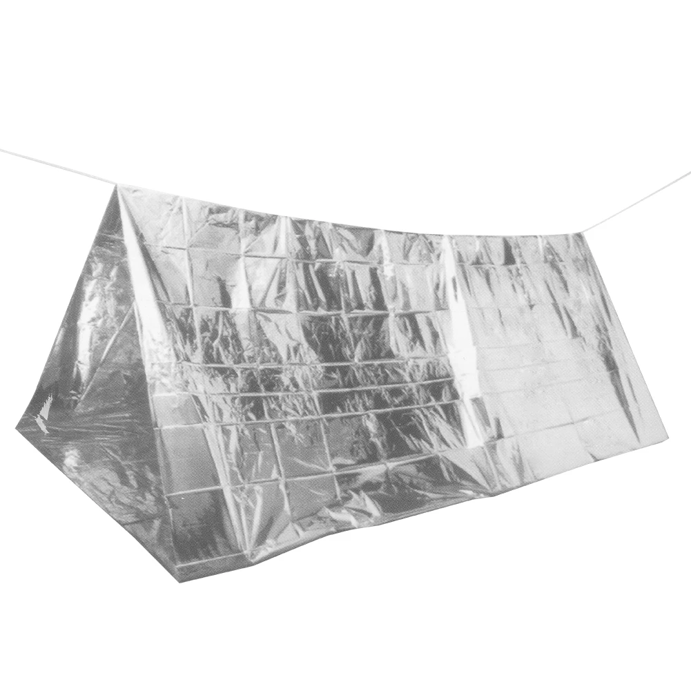 Emergency Blanket Outdoor Survive First Aid Military Rescue Kit Rescue Foil Thermal Military Blanket 130x210cm 20-1PCS For Camp first aid kit,emergency blanket