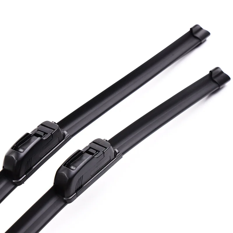 For Toyota Avensis T250  2003-2009 Car Windshield Wiper U-type Soft Rubber Frameless Bracketless Car Wipers 24"+16" 4