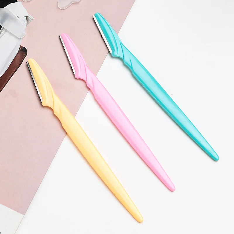 

Sdatter Eyebrow Trimmer Blade Shaver Portable Face Razor Eye Brow Epilation Hair Removal Cutters Safety Razor Woman Makeup