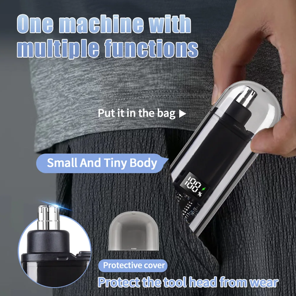 Electric nose hair trimmer mini nose hair repair charging nose hair shear washing men and women repair artifact BEST SELLERS Electric nose hair trimmer mini nose hair repair charging nose hair shear washing men and women repair artifact BEST SELLERS